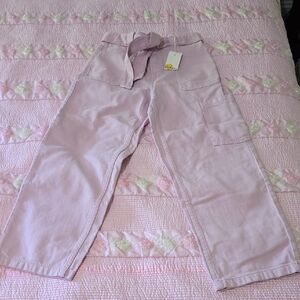 Mini Boden Light Purple Wide Leg Pants